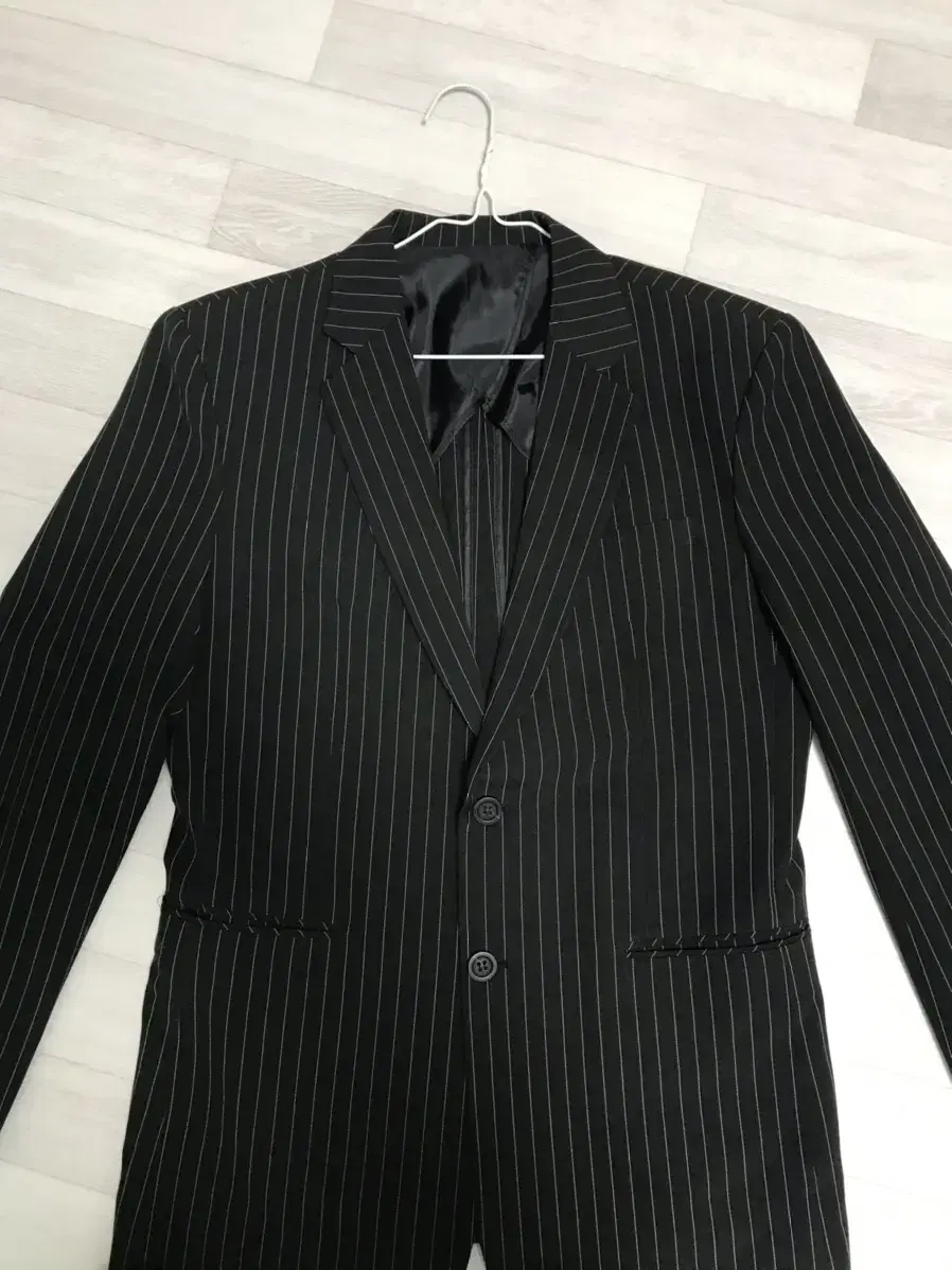 Casual Standard Fit Striped Jacket