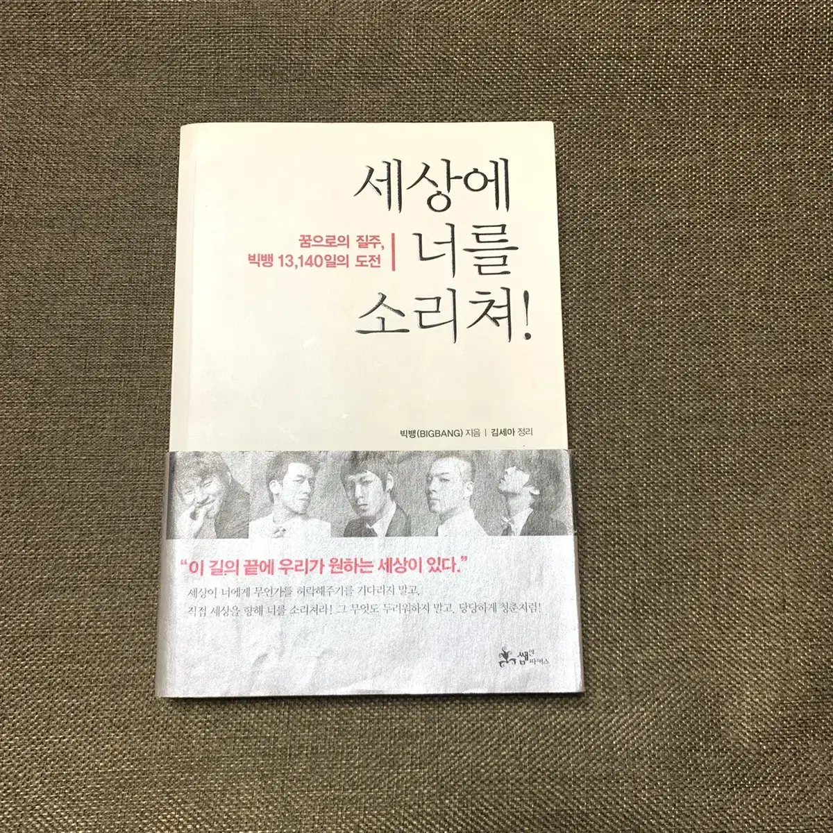 빅뱅 책팝니다