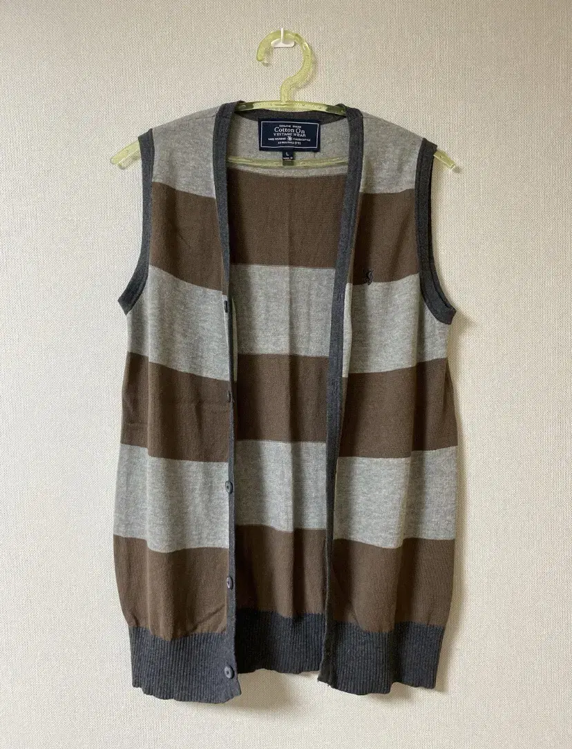 Cotton on stripe cardigan size L