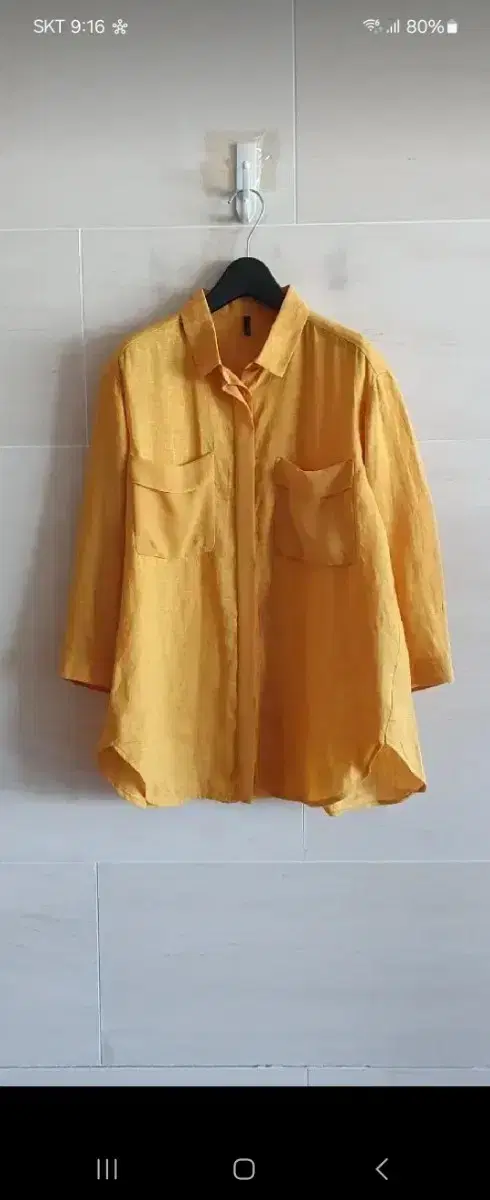 (Genuine) BENETTON Linen Shirt Blouse