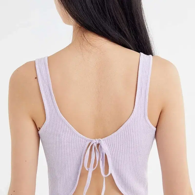 urbanoutfitters alli tie back crop top