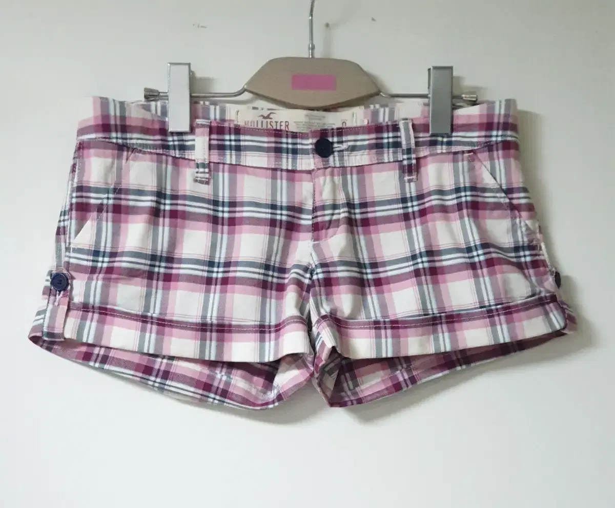 (2-time wear) Hollister Check Cotton Vahn 1(25) Size