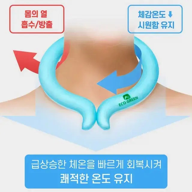 [무료배송] 여름 쿨 목토시 대용량 넥쿨러 여름용 넥 위머