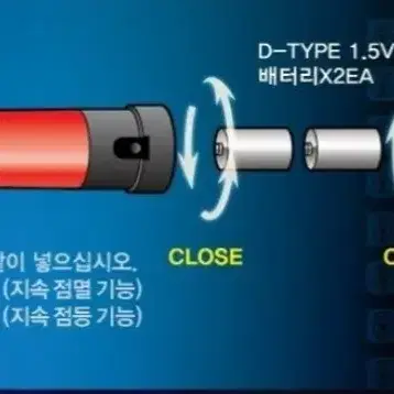 LED 경광봉 (새상품 미개봉) 최신형