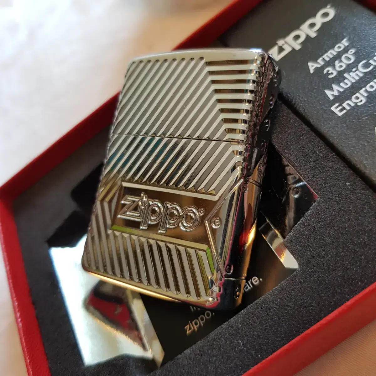 29672 ZIPPO BOLTS DESIGN 정품 미개봉 새 지포라이터