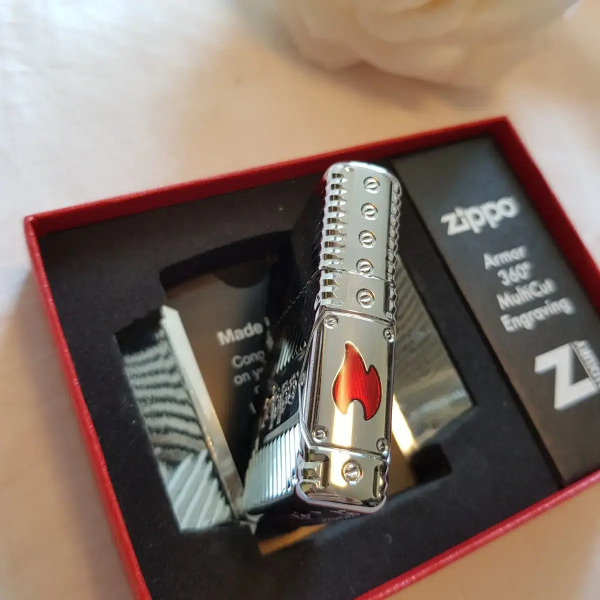 29672 ZIPPO BOLTS DESIGN 정품 미개봉 새 지포라이터