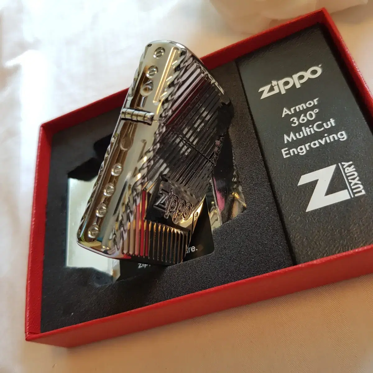 29672 ZIPPO BOLTS DESIGN 정품 미개봉 새 지포라이터