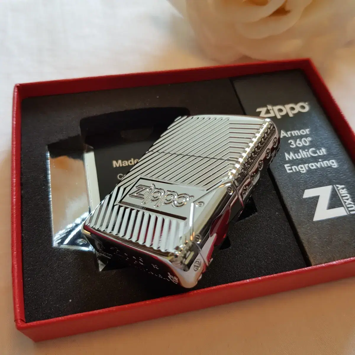 29672 ZIPPO BOLTS DESIGN 정품 미개봉 새 지포라이터