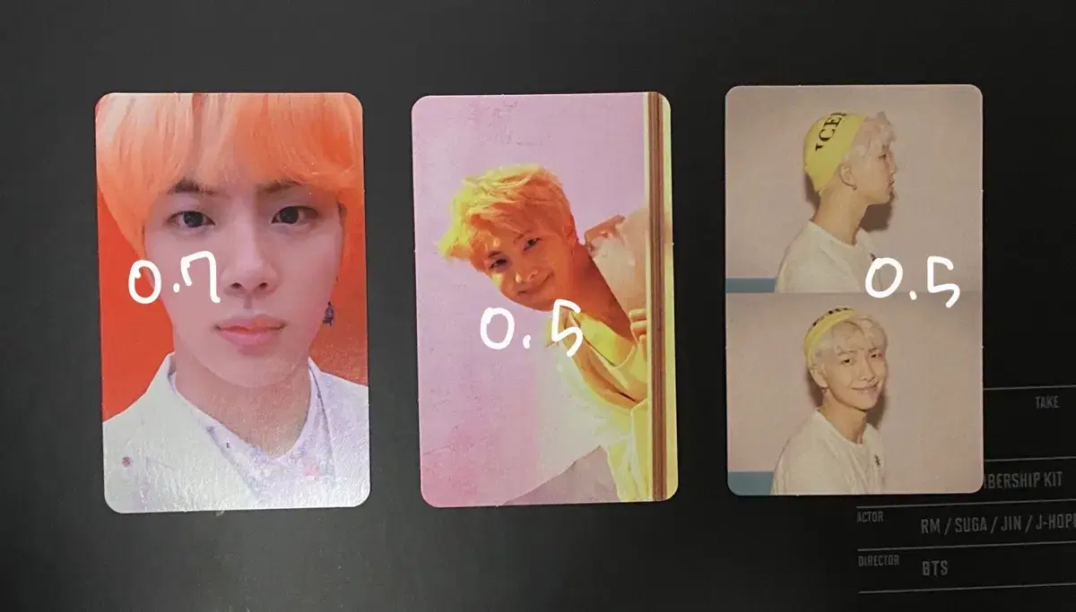 BTS Photocard