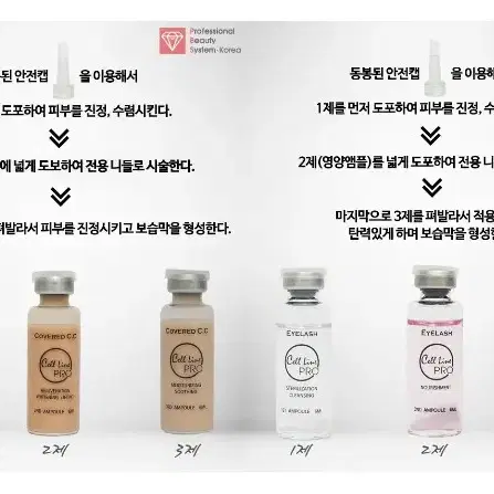 셀라인프로앰플_커버드CC 아이래쉬 피부 진정.미백,리프팅/피부진정보습