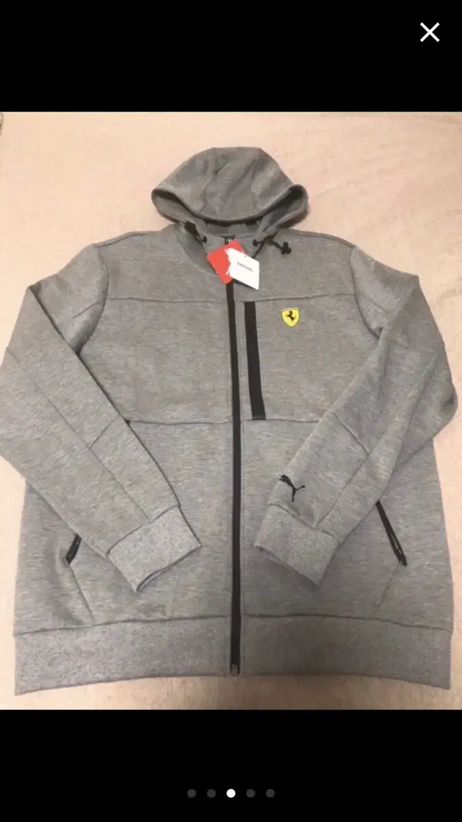 *New Puma/Puma Ferrari Hooded Zip Up L (105-110) Big Size Luxury