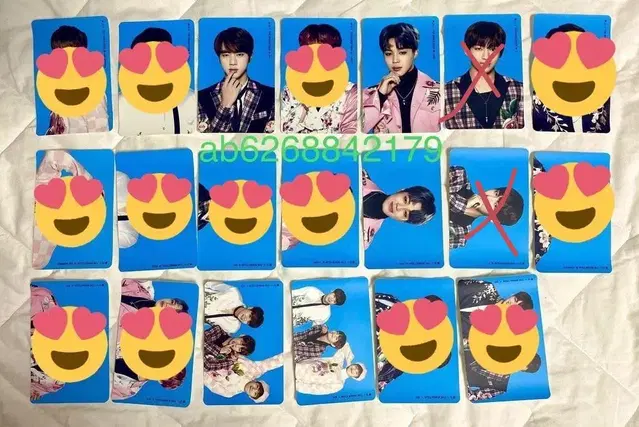 BTS 윙즈 투어 wings tour MD 스티커 sticker 분할