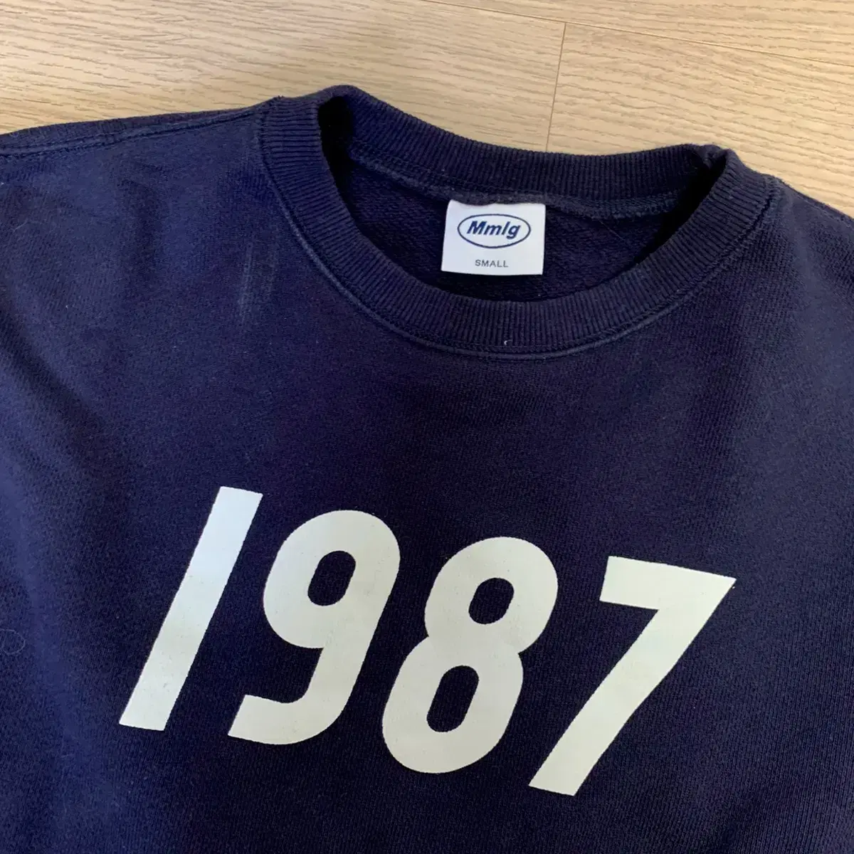 87mm) 1987 sweat(Purple navy)