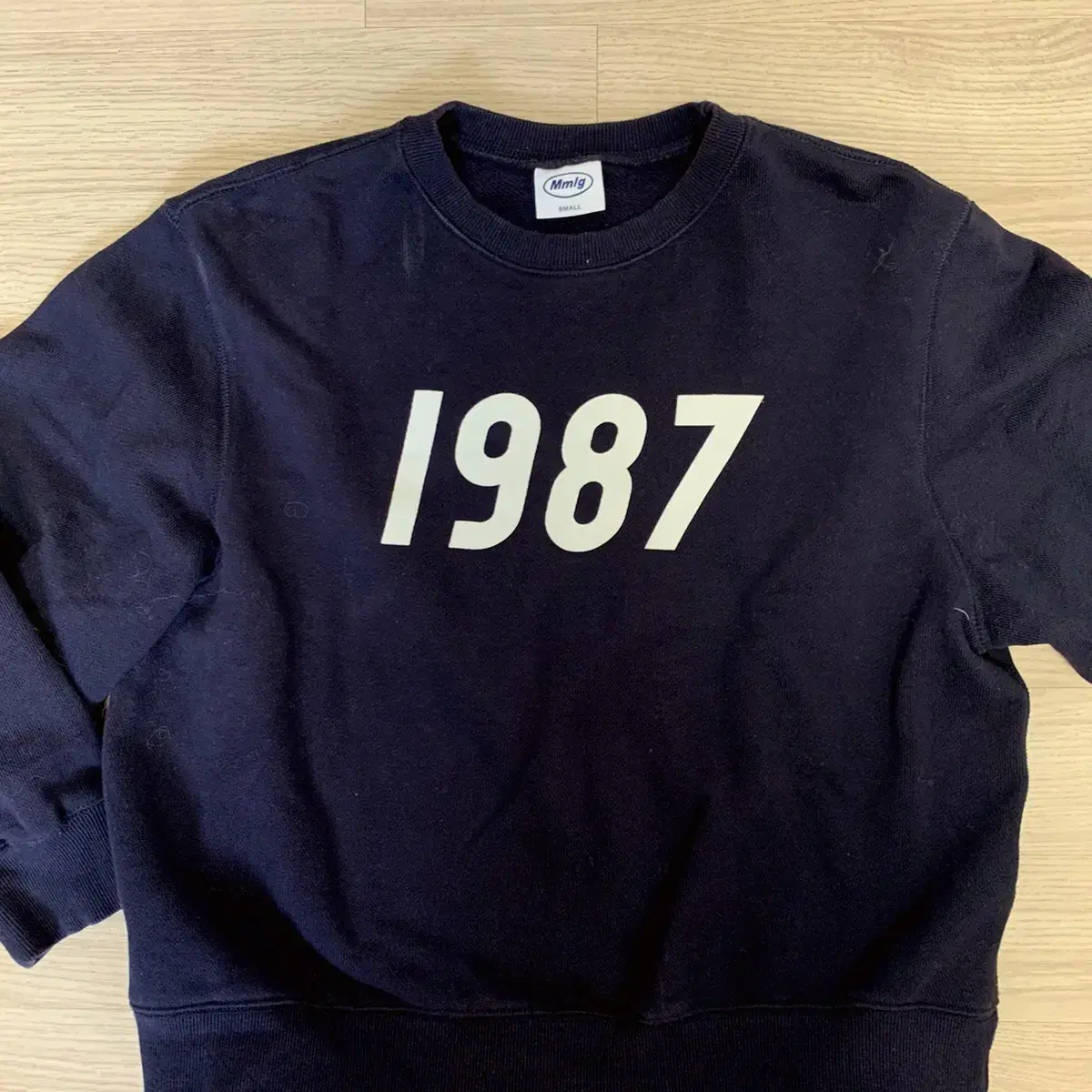 87mm) 1987 sweat(Purple navy)