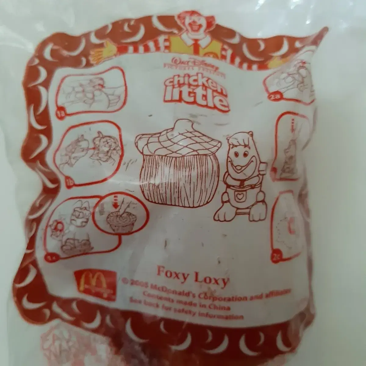 chicken little foxy loxy 해피밀