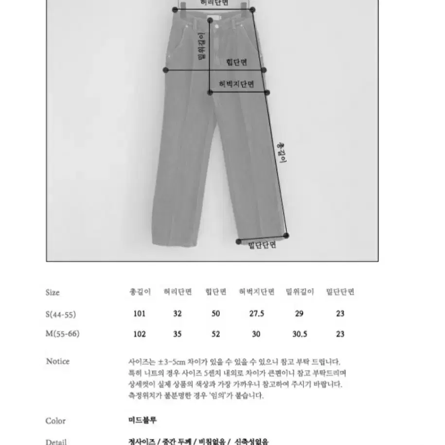 데님팬츠