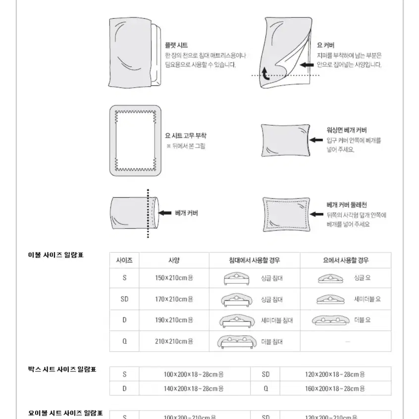 무지 Muji. 싱글사이즈 침구류 팝니다