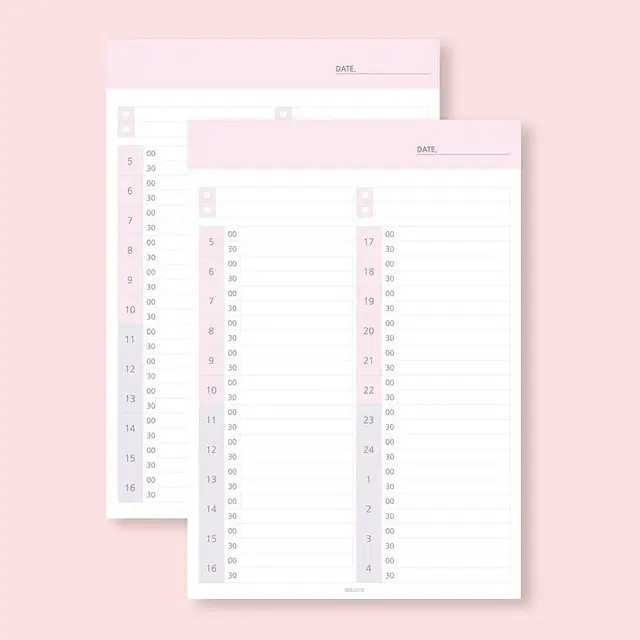 30분 플래너 a5 노트패드 , 30분 플래너