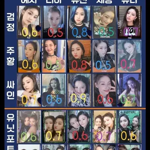 [ITZY]있지 워너비 포카