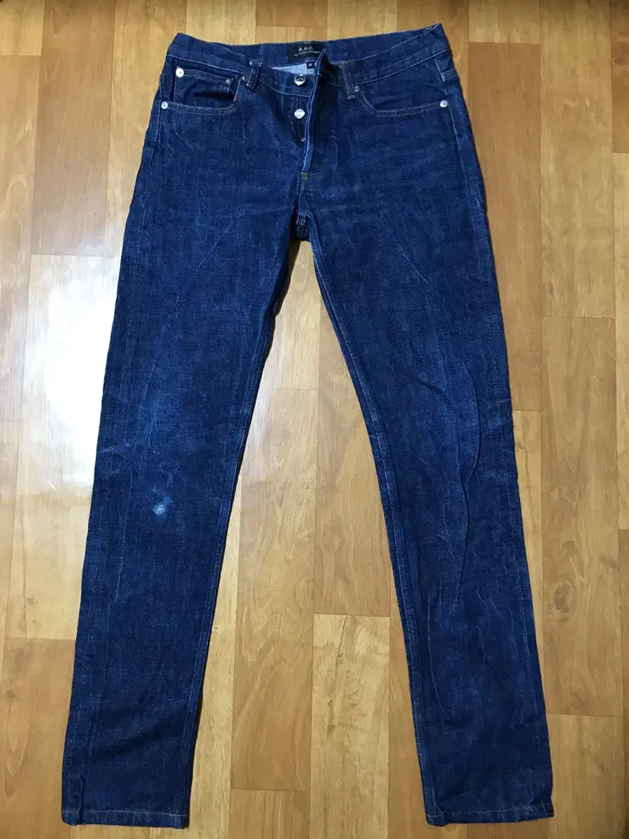 Apache Raw Denim Jin Blue