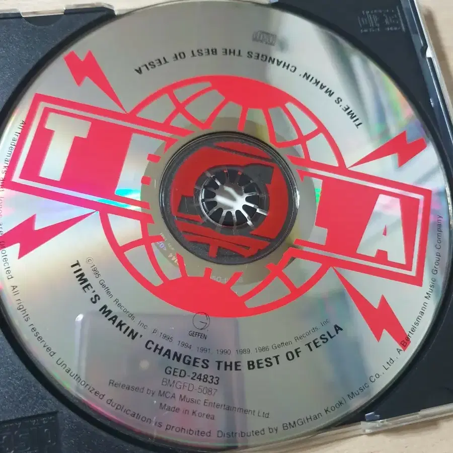 CD TESLA / Time 's Makin 'Changes