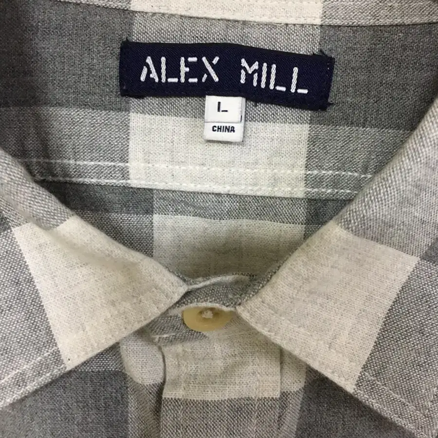 알렉스 밀 체크셔츠 alex mill