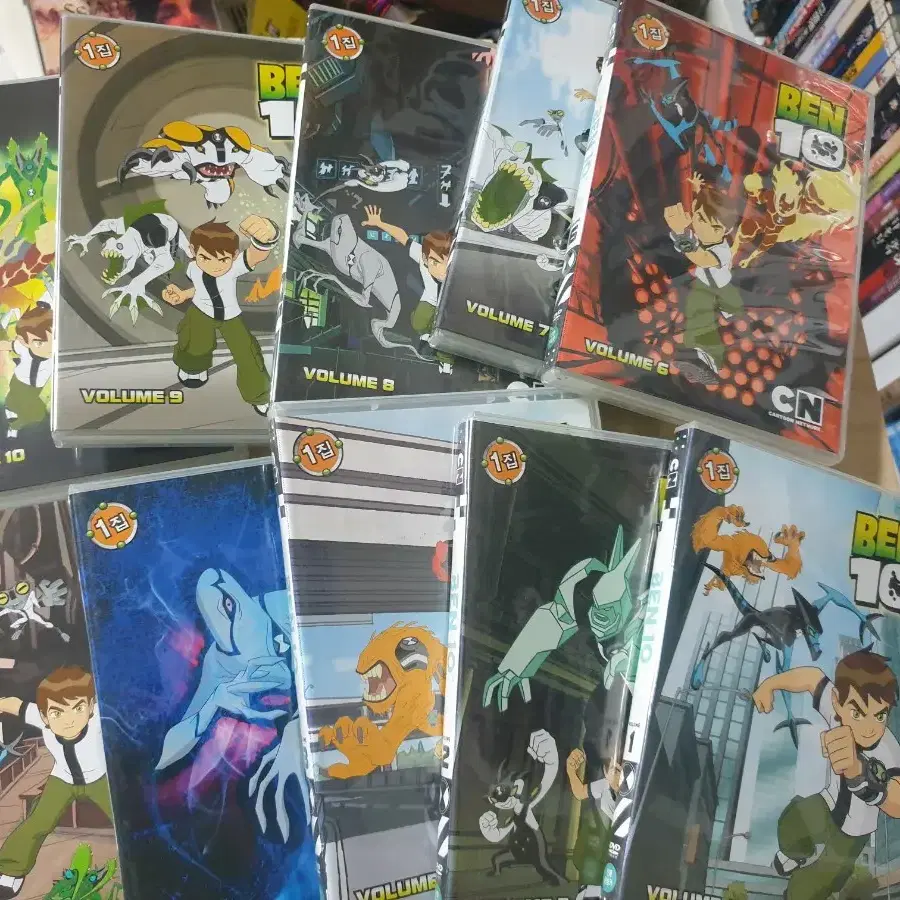 DVD BEN10  1집 10디스크 완질