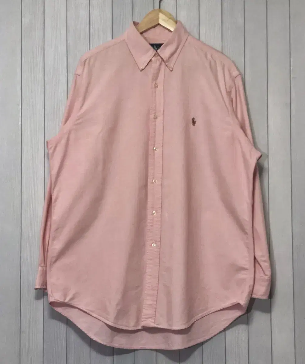 Polo solid pink shirt