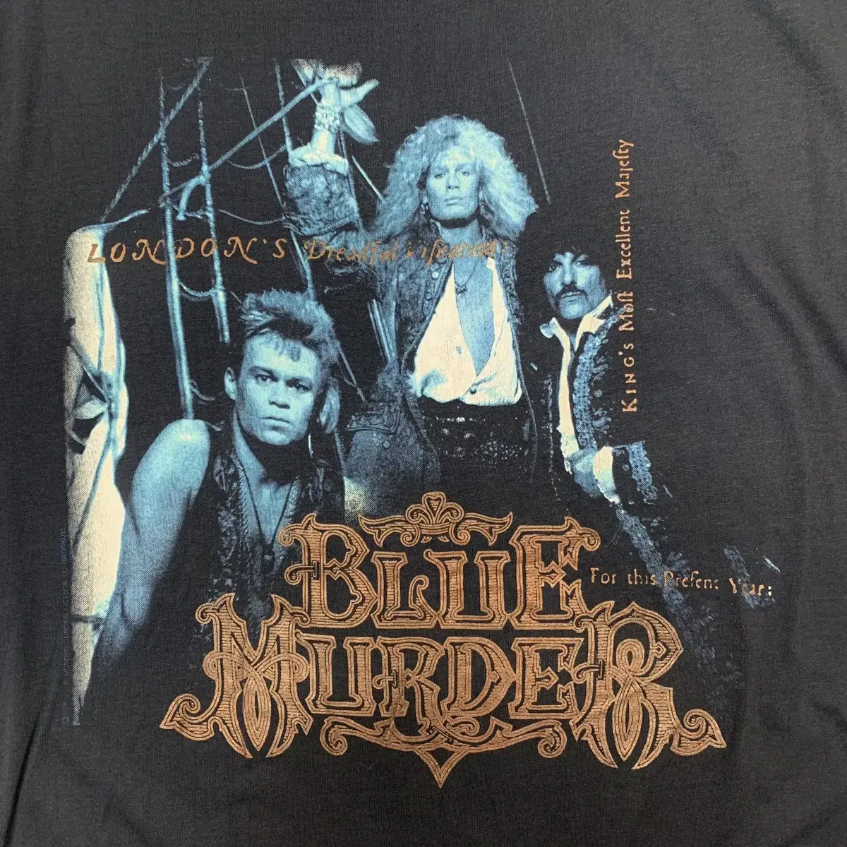 1980s Blue Murder 블루머더 밴드 월드투어 데드스탁