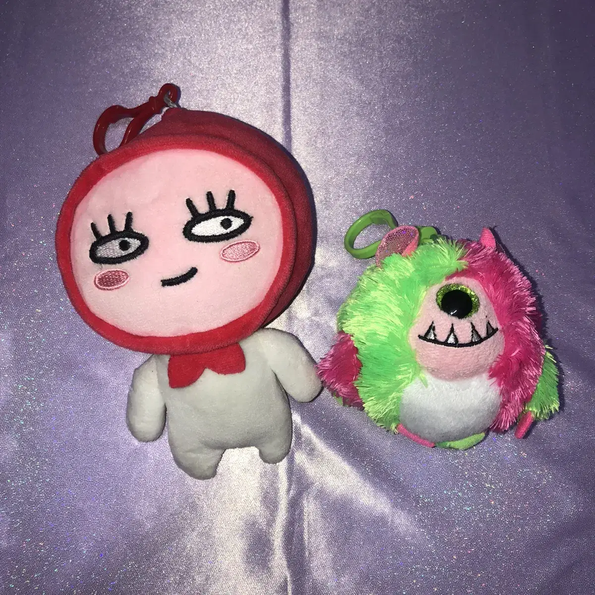 Fluffy Monster doll keyring Fluffy KakaoFriends Apitch