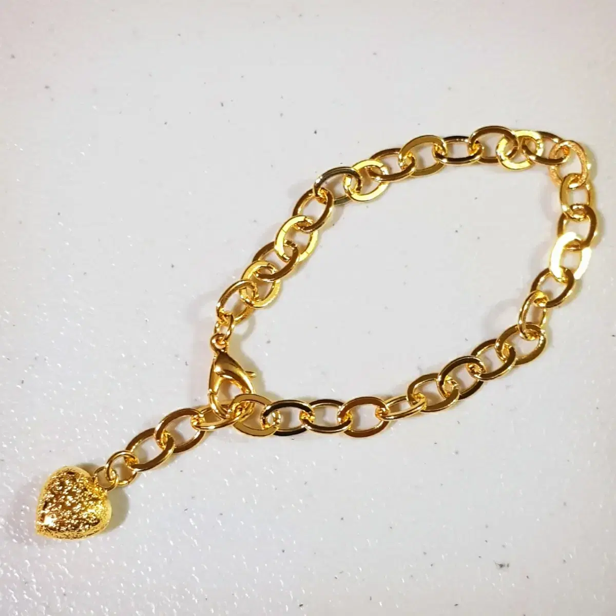 Heart-shaped Bracelet Heart Bracelet Gold Bracelet Gold-plated Bracelet Gold-plated Necklace Gold Bracelet Pure Gold Plated Gold