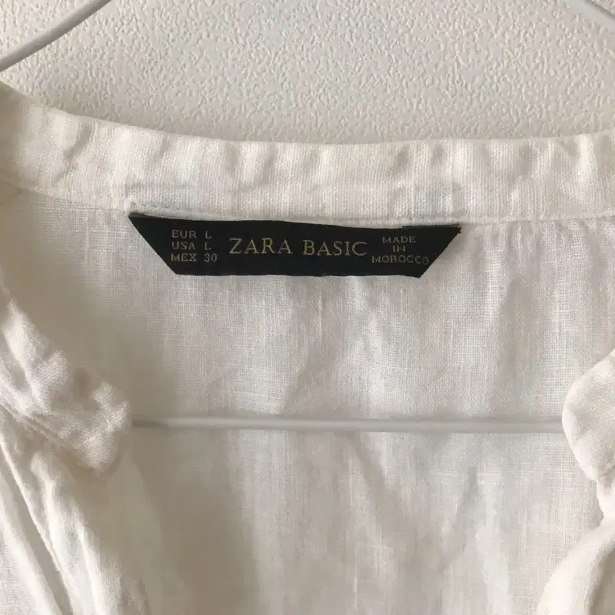 ZARA 자라베이직 린넨셔츠