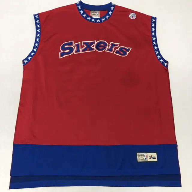 하드우드클래식 NBA 빈티지 세븐티식서스 농구져지 (2XL)