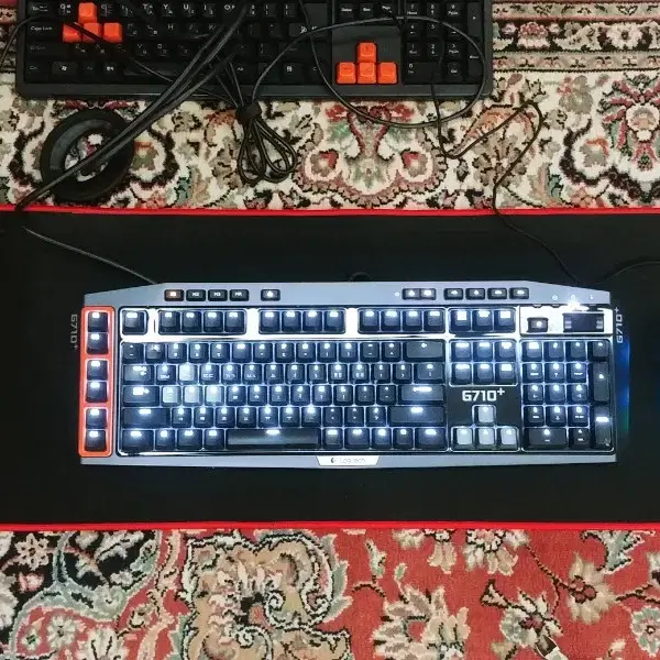 로지텍 g710+갈축  + g402마우스