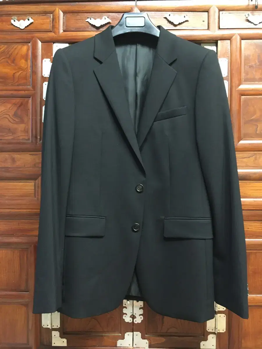 Solid homme black blazer size 95