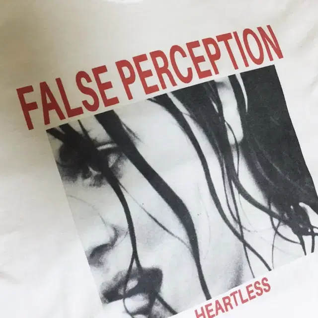 (L) FALSE PERCEPTION HEARTLESS 반팔 티셔츠 정품