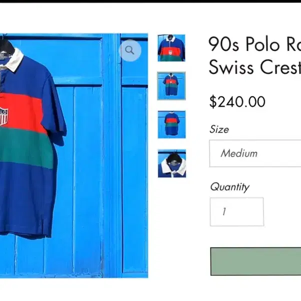 Polo Kswiss 럭비 90s