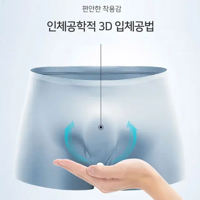 [무료배송]   숨쉬는 무봉제 남자 쿨팬티 5종 셋트  !!