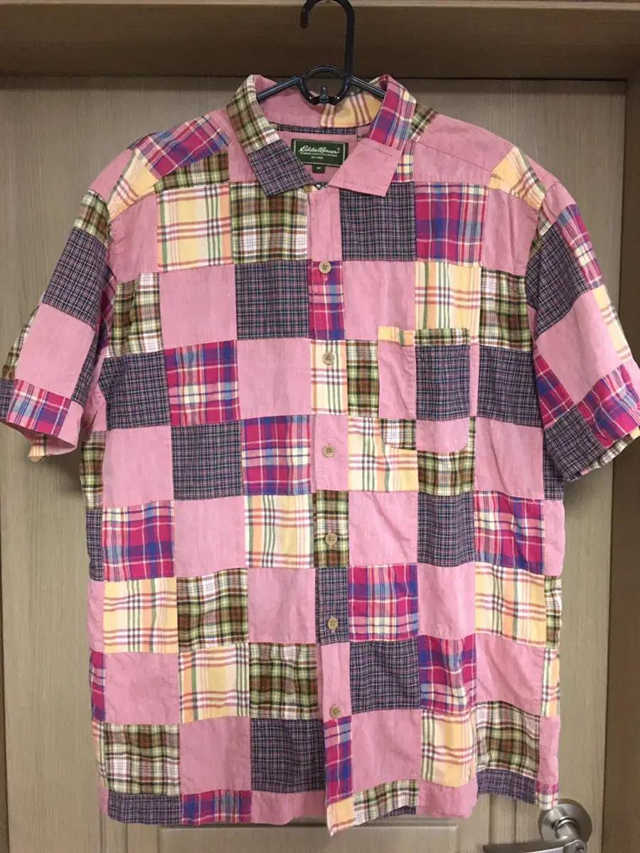 Eddie Bower Checkered Patch Shirt EDDIE BOWER