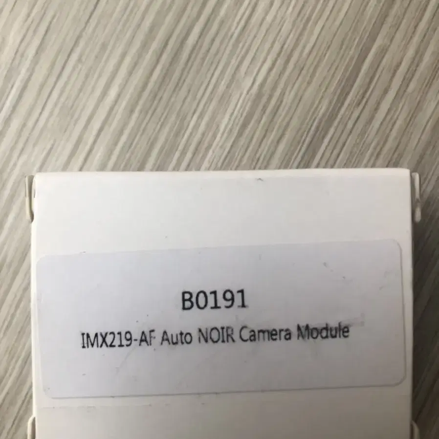 라즈베리파이 카메라 IMX219 NOIR B0191