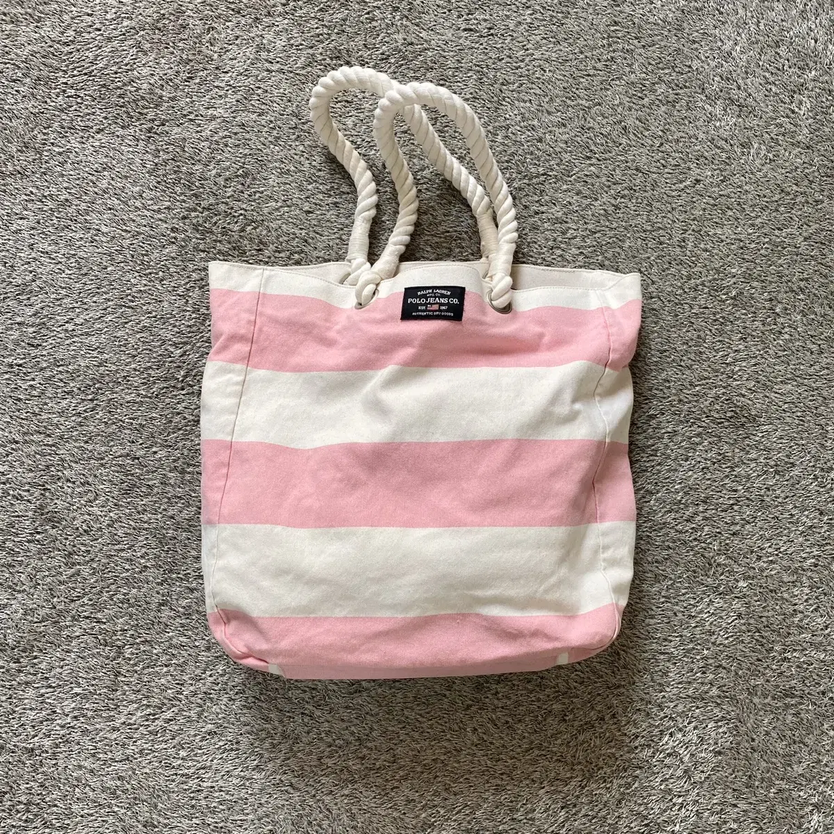 Marine Tote Bag by Polo Jin