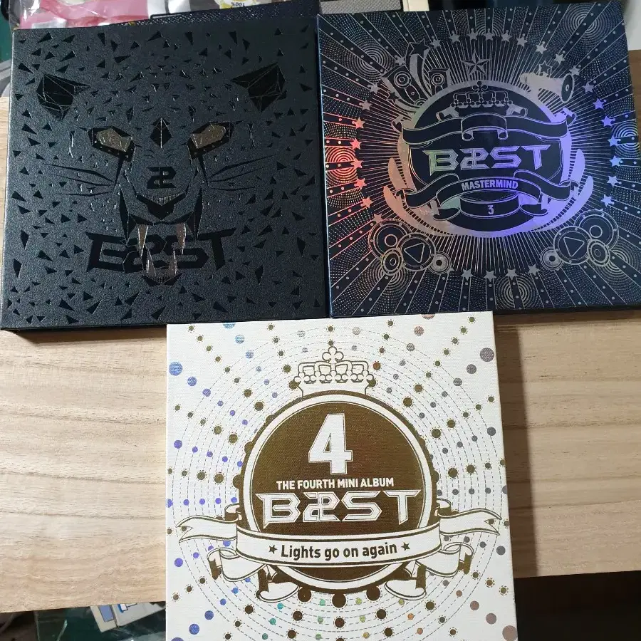 CD B2ST 비스트 1집, 3집*, 4집* 총3개앨범 일괄