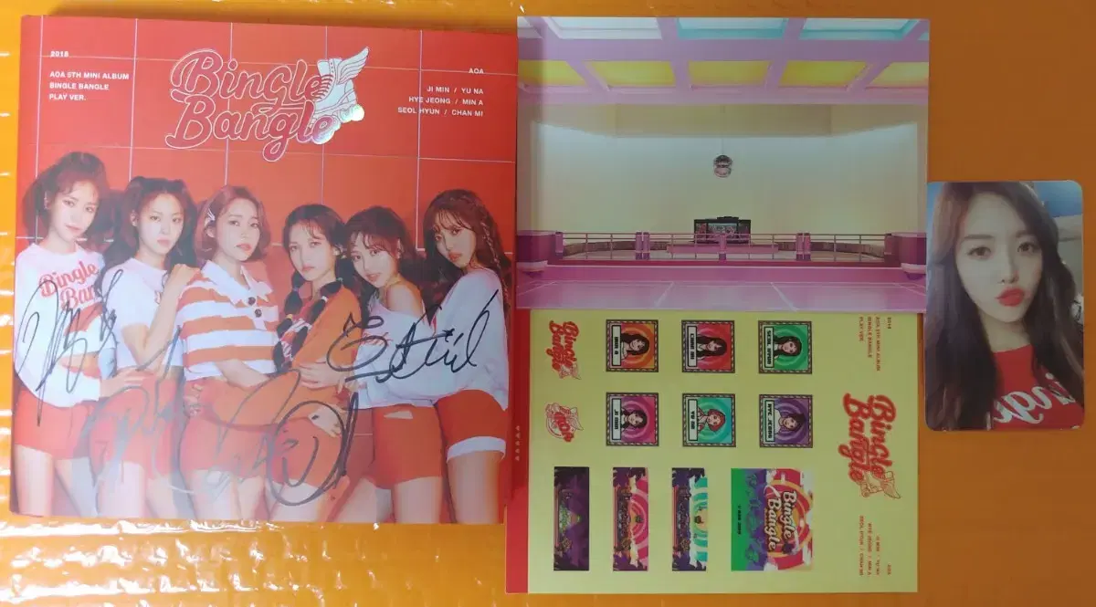 AOA mini 5th album non-sale signature album