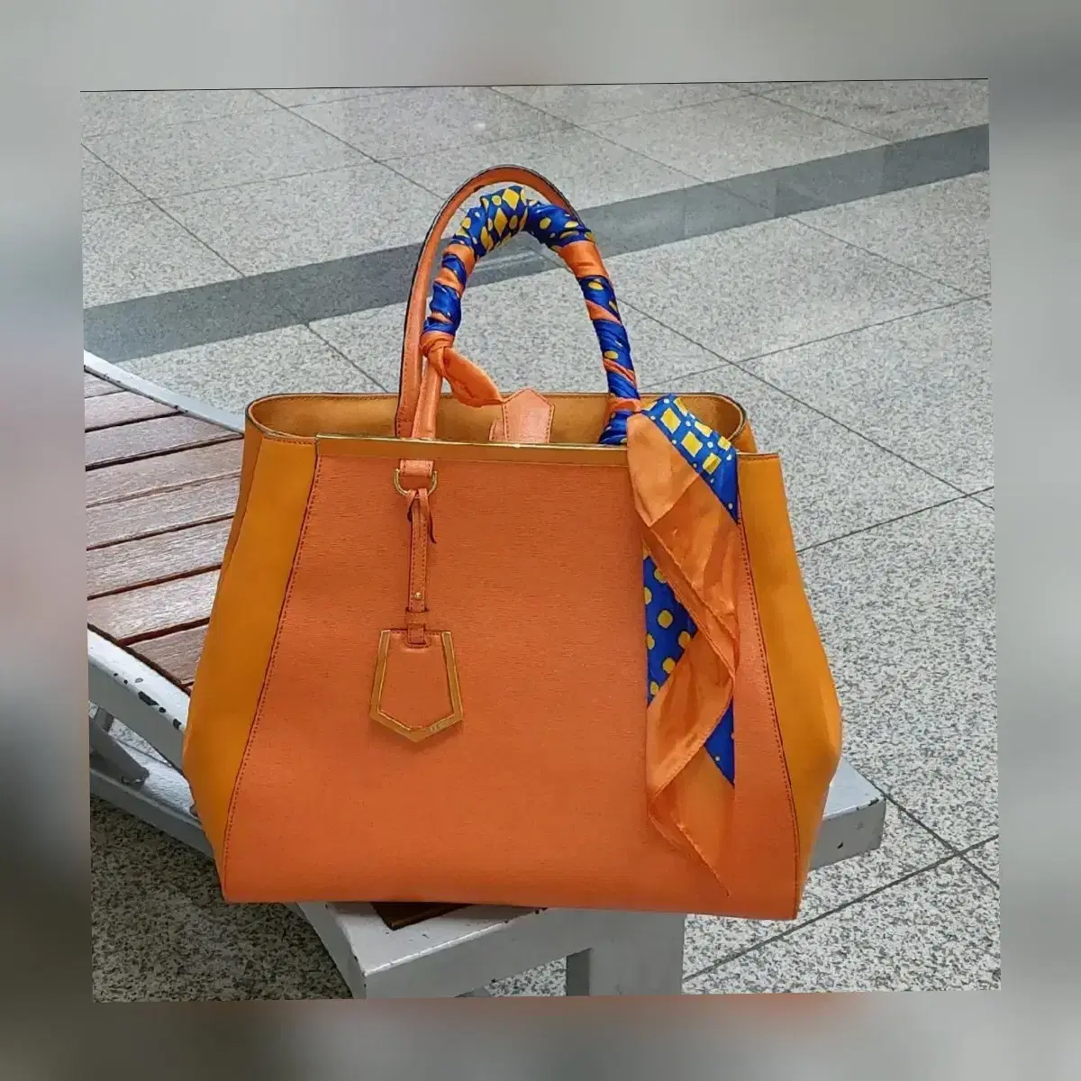 펜디 정품 투쥬르백  라지