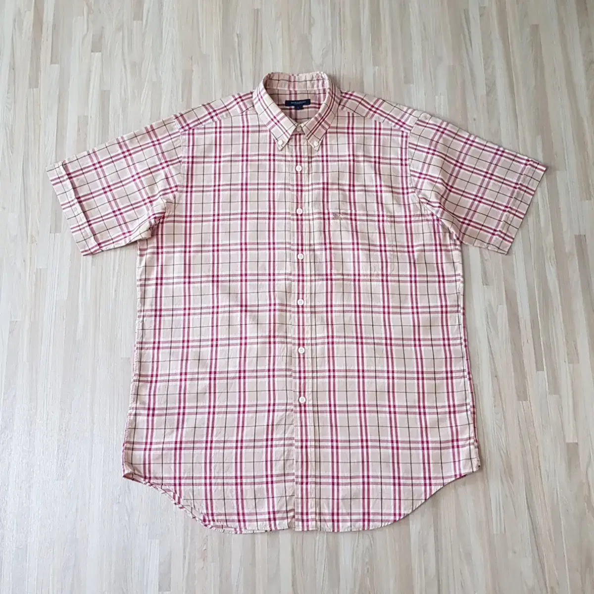 [110] Burberry Vahn Short Sleeve Shirt