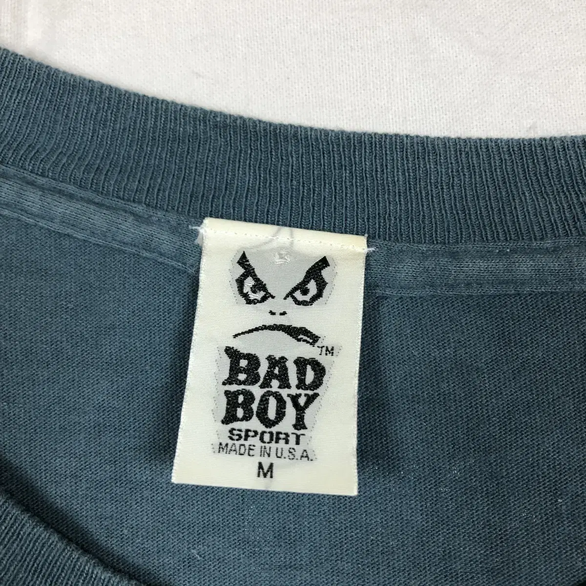 90s 배드보이 badboy 빅로고 프린트 반팔티