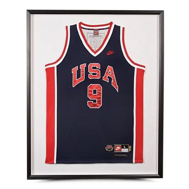 Michael Jordan's jersey from the 1984 LA Olympics