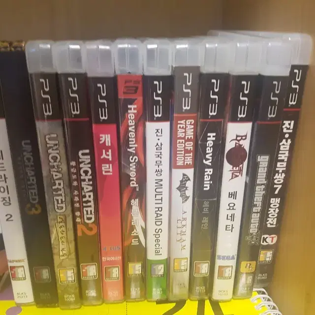 ps3 타이틀팝니다 전부 한국정발