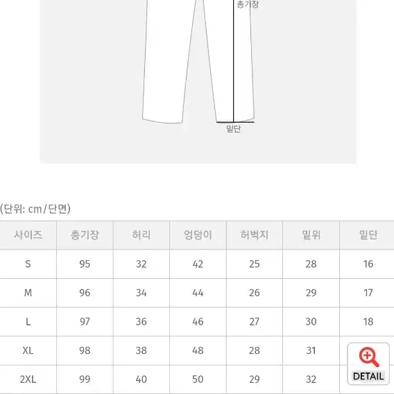 육육걸즈 흑청슬림일자 라지