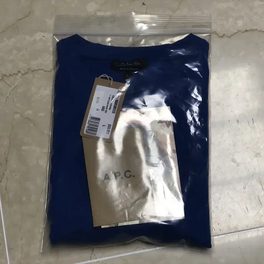 A.P.C 아페쎄 티셔츠 로얄블루 jules t-shirts blue